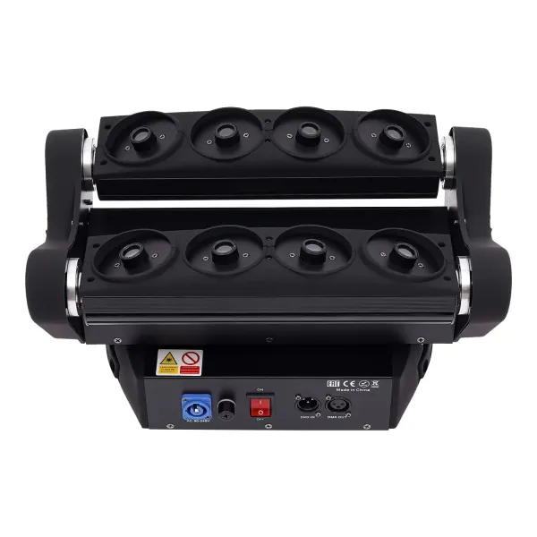 Moving Head Beam Light DMX Party Club Bar Stage Lighting Par Lighting Sound Activated